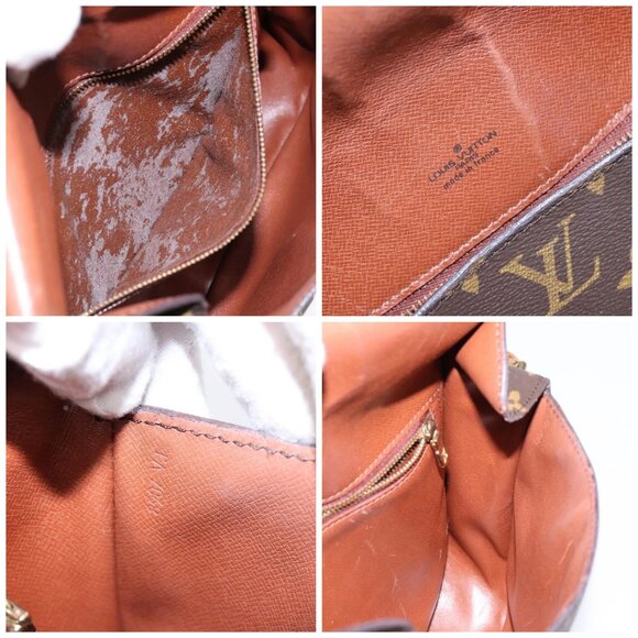 LOUIS VUITTON Monogram Saint Cloud GM Shoulder Bag M51242 LV Auth 135036 - Picture 15 of 16